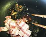 簡単！春キャベツと豚バラの旨辛味噌炒め作り方5写真