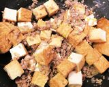 ネギ香る♡厚揚げとひき肉のさっぱり炒め♡作り方8写真
