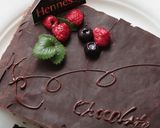 チョコとコニャックのロールケーキ*応用編作り方40写真