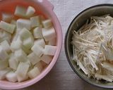 切り昆布とコロコロ大根の煮物作り方2写真