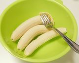 離乳食中期～幼児食 バナナパンケーキ作り方1写真