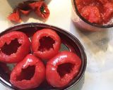 トマトのファルシ♡あっさり減塩&濃い旨味作り方3写真