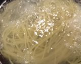 大葉と梅・和風パスタ作り方1写真