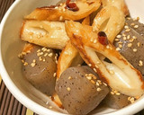 簡単！お弁当◎竹輪と蒟蒻の甘辛炒め煮作り方6写真