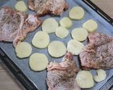 鶏肉とじゃがいものタルタルチーズ焼き。作り方3写真