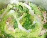 白菜と豚こまの簡単♪味噌仕立て♪作り方5写真
