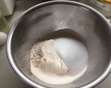 上から順に混ぜていくだけにんじんのケーキ作り方3写真