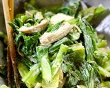 もう一品に。小松菜とささみの酒粕ごま和え作り方4写真