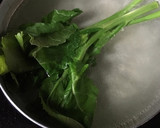 菜の花とえのき茸のペペロンチーノ風炒め作り方3写真