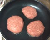 トマト缶で煮込みハンバーグ作り方4写真