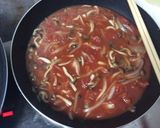 トマト缶で煮込みハンバーグ作り方6写真