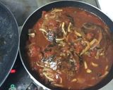 トマト缶で煮込みハンバーグ作り方7写真
