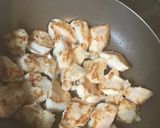 簡単！鶏胸肉チリソース茄子も一緒作り方3写真