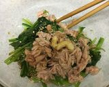 うちの鉄板!ほうれん草のツナ和え作り方2写真