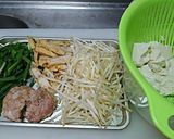 沖縄風☆もやしチャンプル作り方1写真