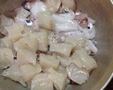 小イカとコンニャクの煮物作り方1写真