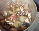 小イカとコンニャクの煮物作り方4写真