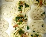 蓮根のチーズ挟み焼き作り方2写真