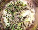 切り昆布とネギ入りあんかけ厚焼き卵作り方3写真