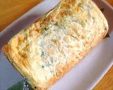 切り昆布とネギ入りあんかけ厚焼き卵作り方4写真