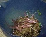 蕎麦の芽と山葵なめ茸和え作り方7写真