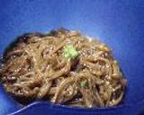 蕎麦の芽と山葵なめ茸和え作り方5写真