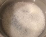 とろとろ☆豚肉とネギのおかゆ作り方1写真
