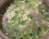とろとろ☆豚肉とネギのおかゆ作り方5写真