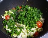 むね肉とアボカドとパセリのマヨわさ炒め作り方6写真