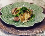 簡単＆美味！土筆と菜の花のペペロンチーノ作り方10写真