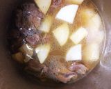 圧力鍋で時短！牛すね肉と大根の煮込み♪作り方7写真