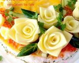 色々バリエ♡簡単スライスチーズバラの花作り方8写真