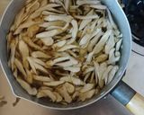ゴボウと挽き肉の甘辛煮　作り置き作り方1写真