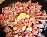 ゴボウと挽き肉の甘辛煮　作り置き作り方3写真