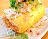 切り昆布とネギ入りあんかけ厚焼き卵作り方10写真