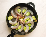 海老と空豆のアヒージョ(動画有)作り方4写真