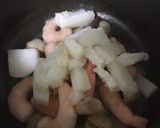 ミックスシーフードで簡単魚介トマトスープ作り方4写真