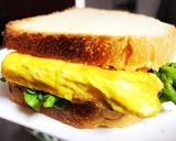 ふわっふわ卵焼きサンド♪お弁当にも作り方4写真