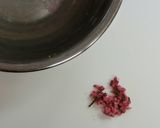 桜餅風☆電子レンジで桜のおこわ作り方3写真