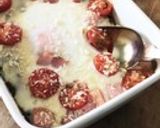 m簡単！残りカレーの半熟卵ドリア作り方5写真