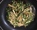ごぼうと大根の葉のきんぴら作り方3写真