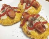 mフライパンde!カレーウインナーパン作り方10写真