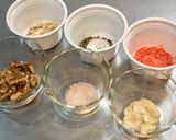 サラダ用にんにくエビ塩ふりかけ作り方1写真