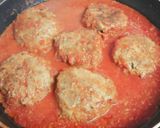 とろとろチーズのトマトハンバーグ作り方9写真