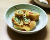 mオクラの肉巻きフライ作り方7写真