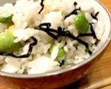 ＊マヨ風味♪枝豆と塩昆布の混ぜご飯＊作り方8写真