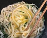 簡単ランチ☆野菜たっぷり汁無し卵うどん作り方4写真