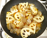 簡単副菜★蓮根と蒟蒻の甘辛おかか炒め作り方5写真