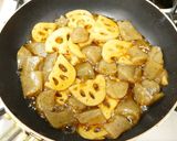 簡単副菜★蓮根と蒟蒻の甘辛おかか炒め作り方6写真