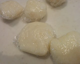 大納言の餡子と白いんげんの白餡でぼたもち作り方39写真